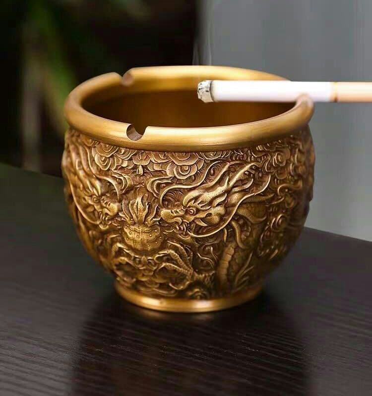 新品  純銅 灰皿