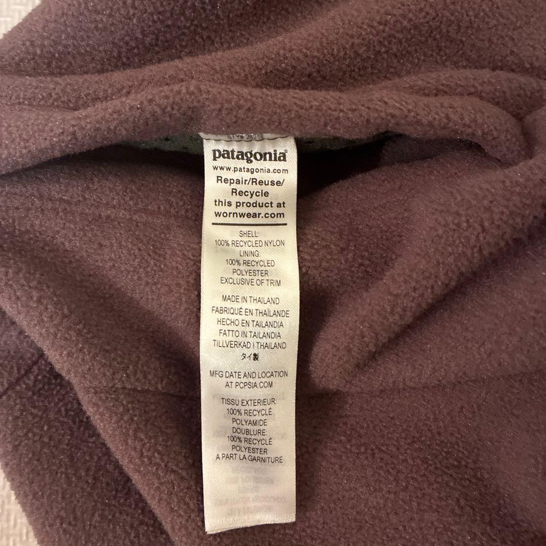 Patagonia ダークグリーン シェルドマイクロディニ　　FA22