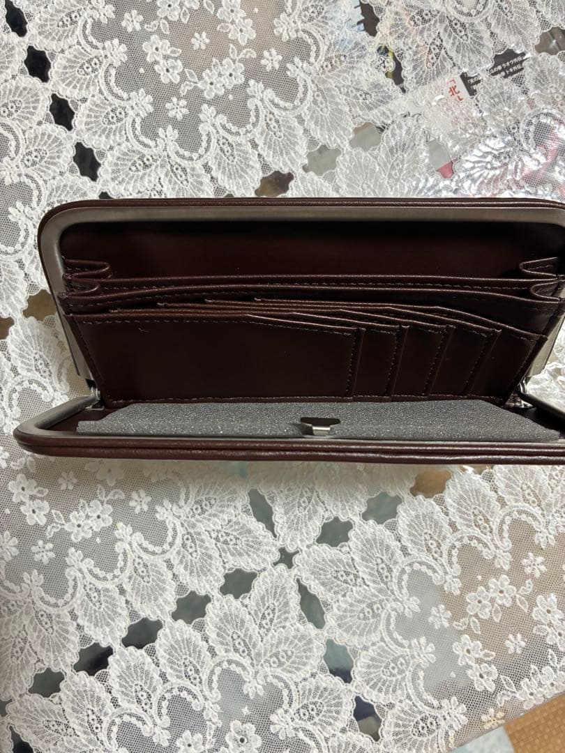 ⭐︎未使用⭐︎STATUSY（ステータシー）コーヒーレザー長財布