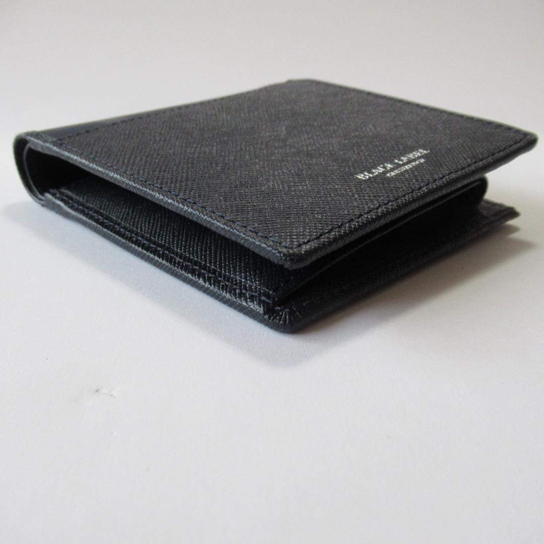 ブラックレーベルクレストブリッジ新品ネイビー ウォレット 2/2