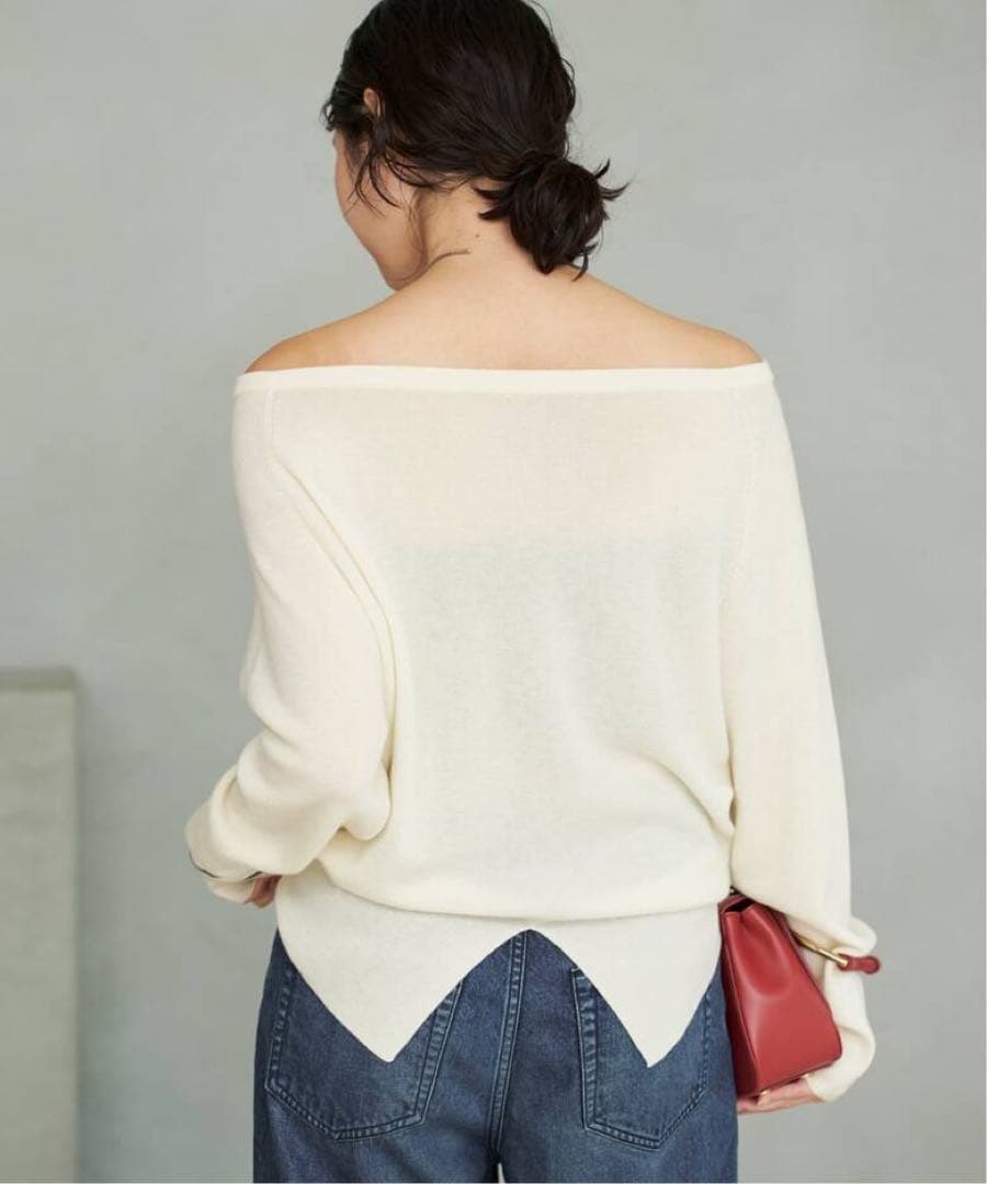 offshoulder slit knit /Plage プラージュ