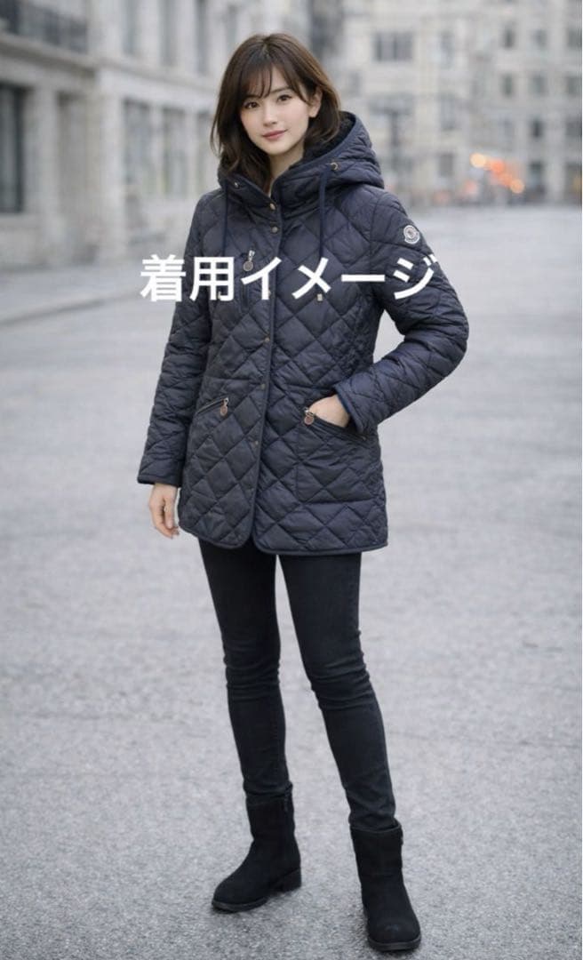 【極美品】MONCLER ダウンジャケット キルティングRONCE モンクレール