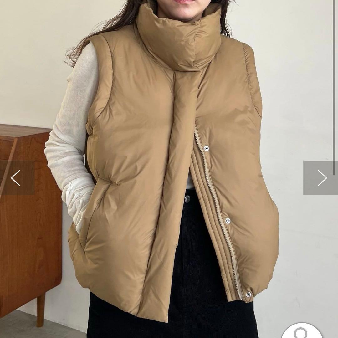 新品CAPRICIEUX LEMAGE 2WAY中綿パフジャケット ベスト　M
