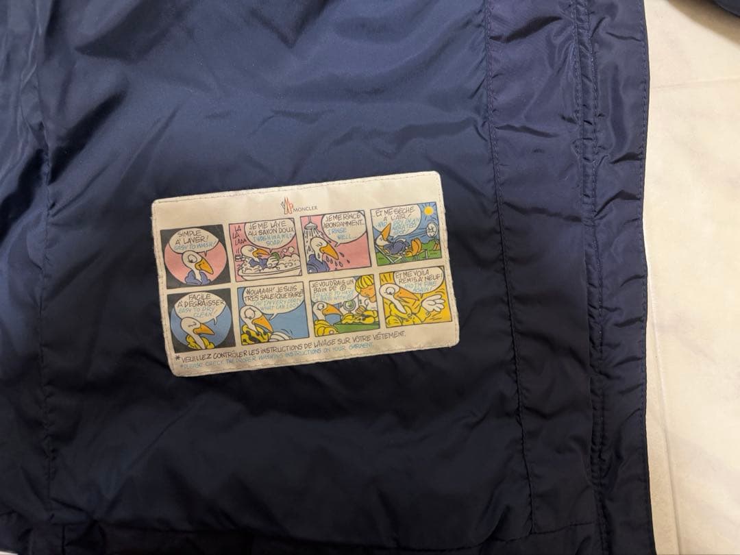 MONCLER モンクレール　CHARPAL シャーパル　ダウン　ネイビー