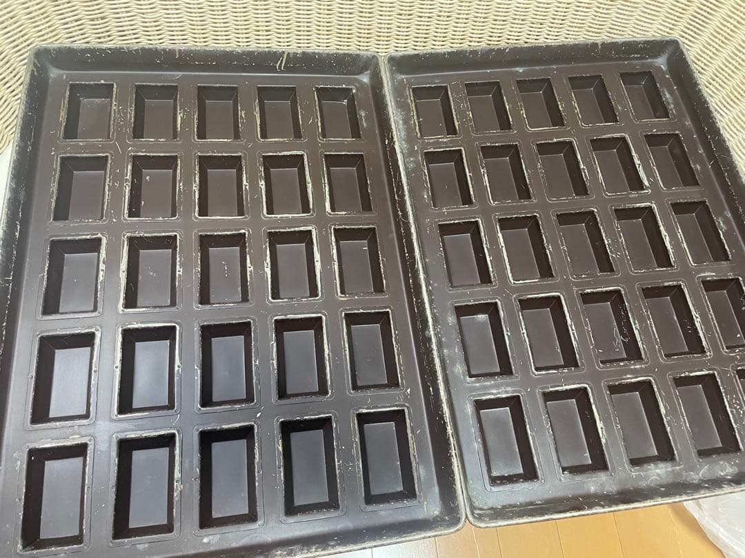 フィナンシェ型　4枚セット　業務用製菓道具