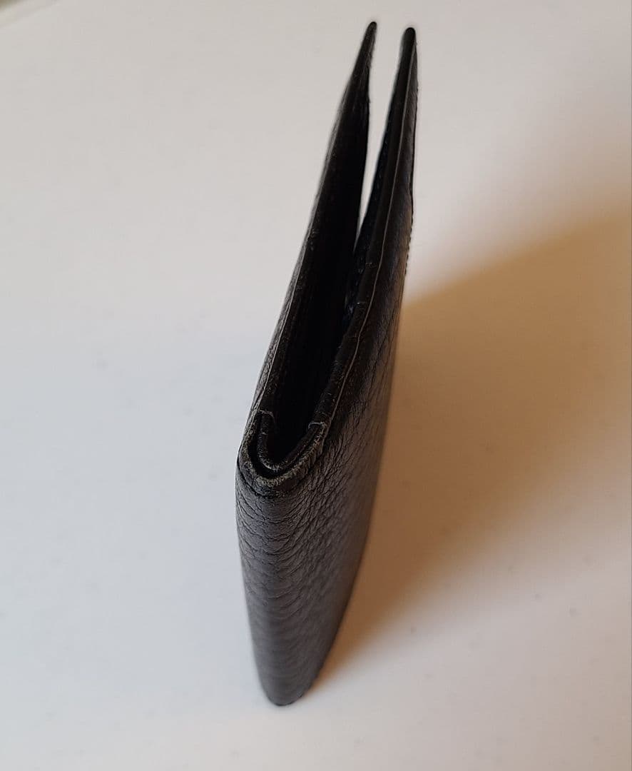 BURBERRY　バーバリー　折り財布　メンズ　牛革　ブラック