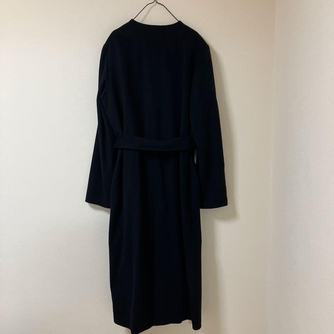 ICB 黒カシミヤロングコート