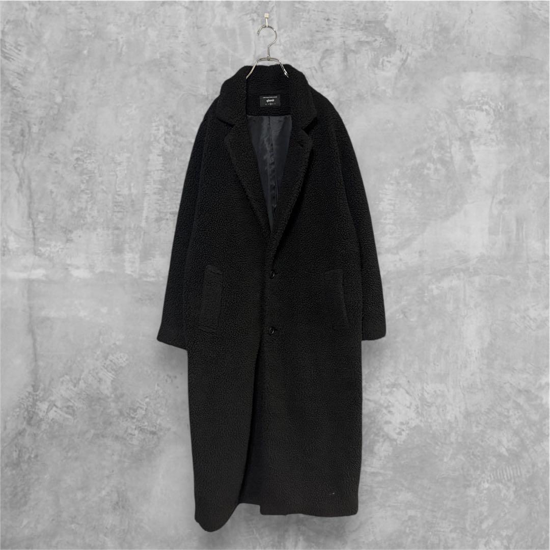 美品 glamb グラム ボアロングコート 定価4万円