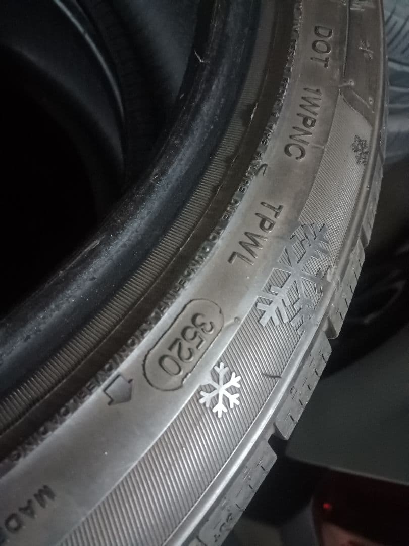 曽我 隆①215/45R17 2本 ばり山　スタッドレス