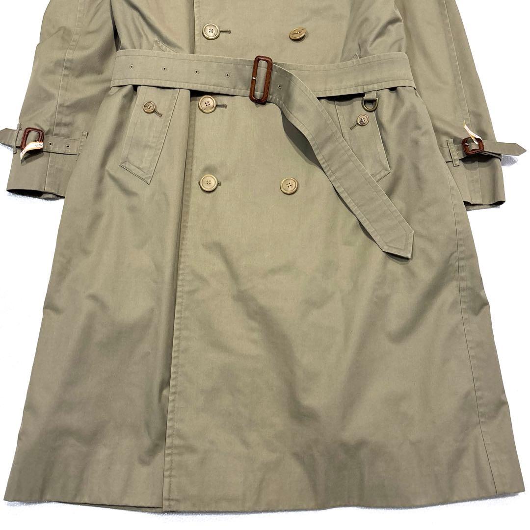 専用美品/メンズL】バーバリー　トレンチコート　ベルト　ライナー付　ノバチェック