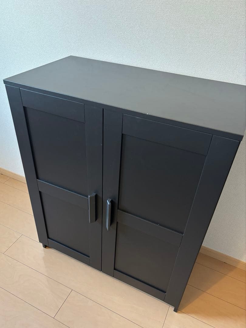 IKEA BRIMNES ブリムネス　キャビネット　黒