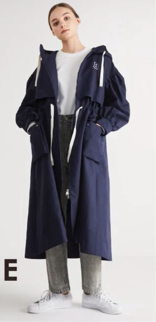 y*n様 ボーダーズアットバルコニー ボリュームスリーブ コート　S 新品