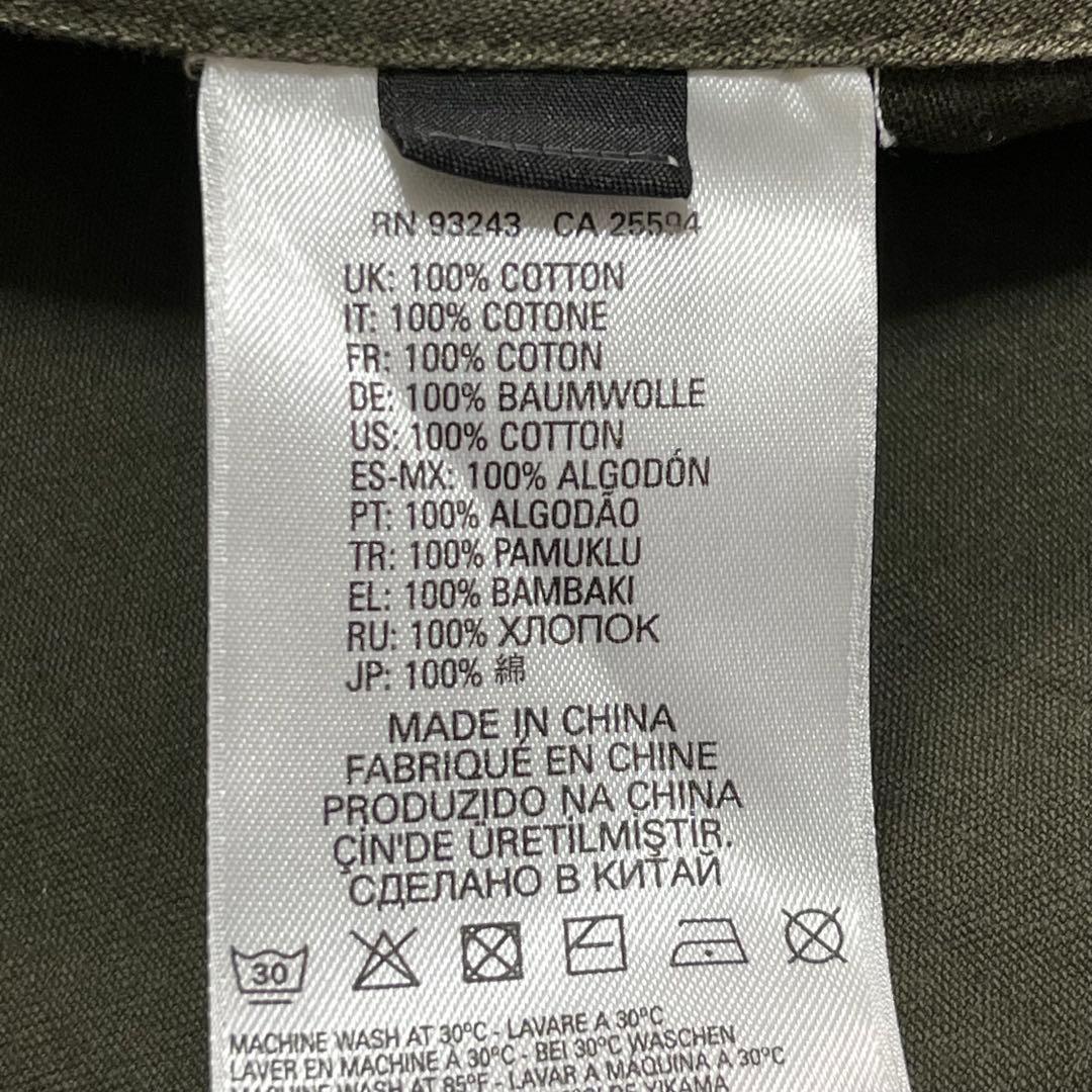 『ディーゼル』トレンチコート フード脱着 テープベルト ロング丈 オリーブ