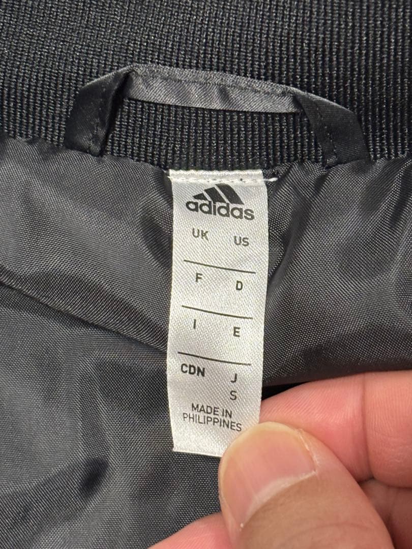 adidas ALL BLACKS スカジャン ブラック