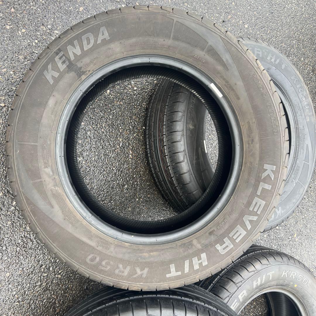 ゆ*こ様 KENDA HIT KR50 265/60R18 タイヤ ノーマルタイ