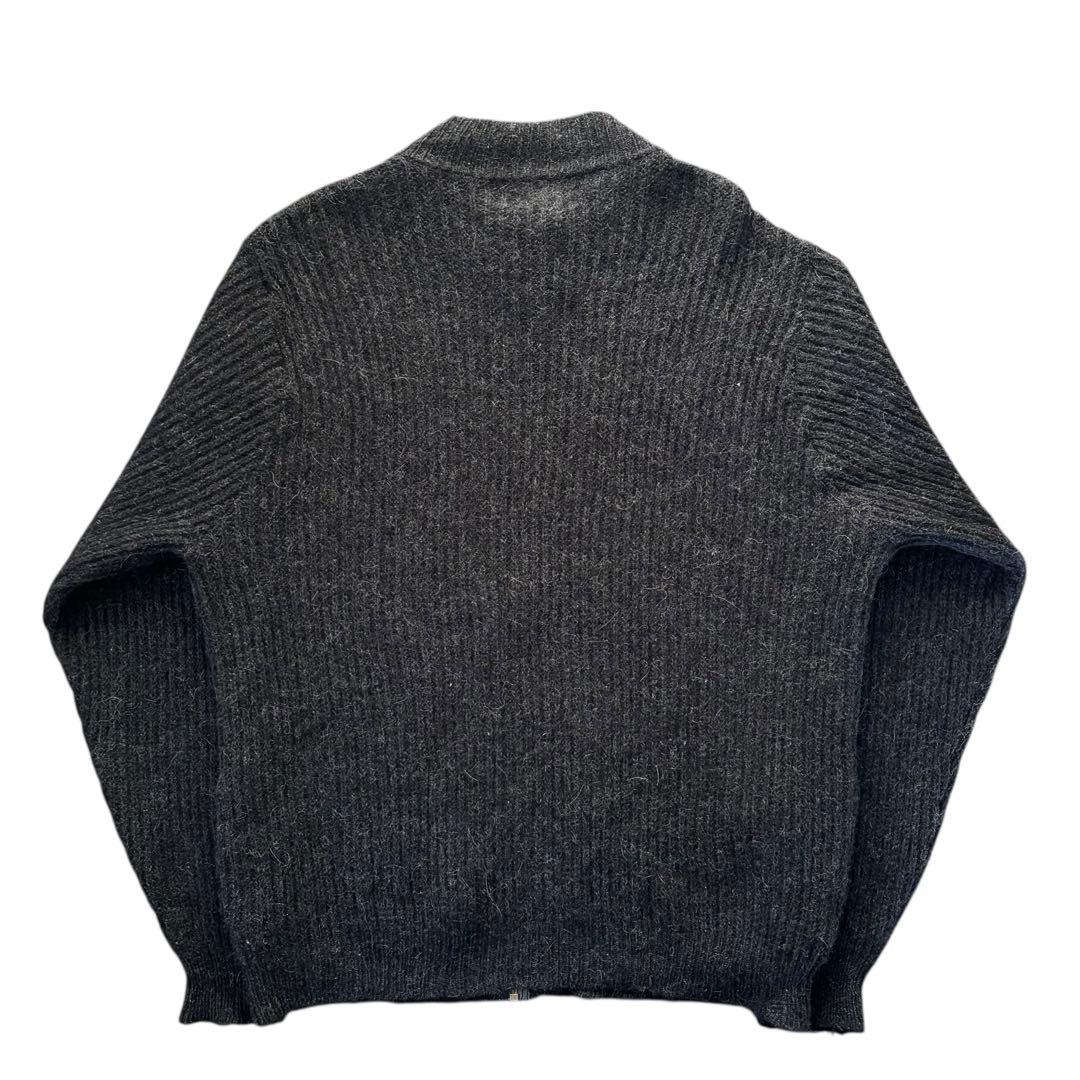 80s USA製　エルエルビーン　ドライバーズニット　アルパカ混ヴィンテージ美品