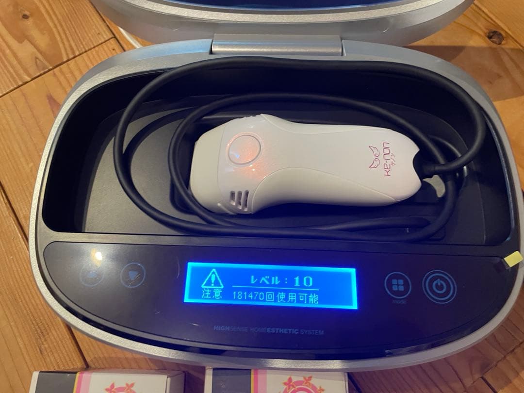 【美品】値下げ可 ver8.0 NIPL2080 ケノン脱毛器 カートリッジ付