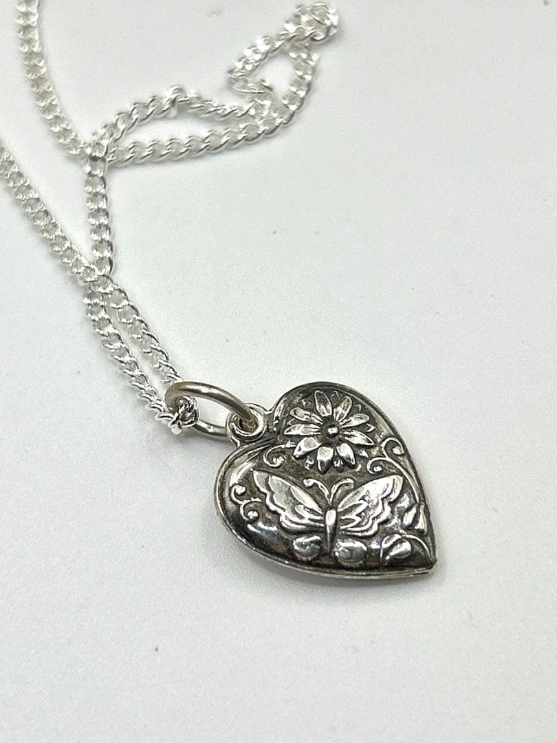 ヴィンテージ スウィートハートジュエリー　ネックレス　メンズ　レディース　蝶