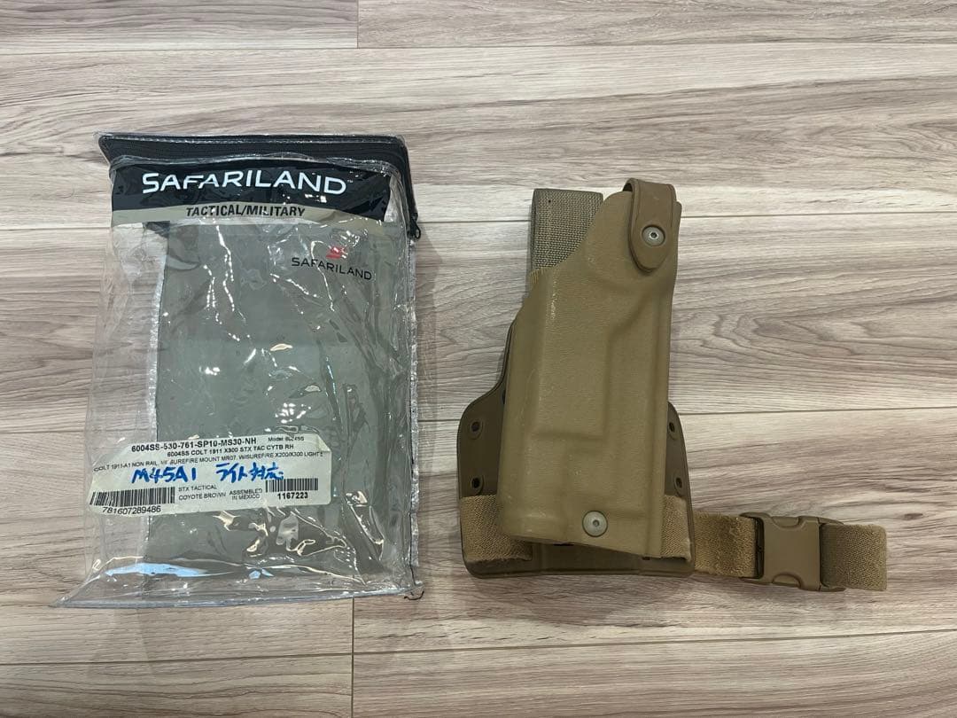 実物　サファリランド　6004SS M45A1 用　リーコン　ホルスター