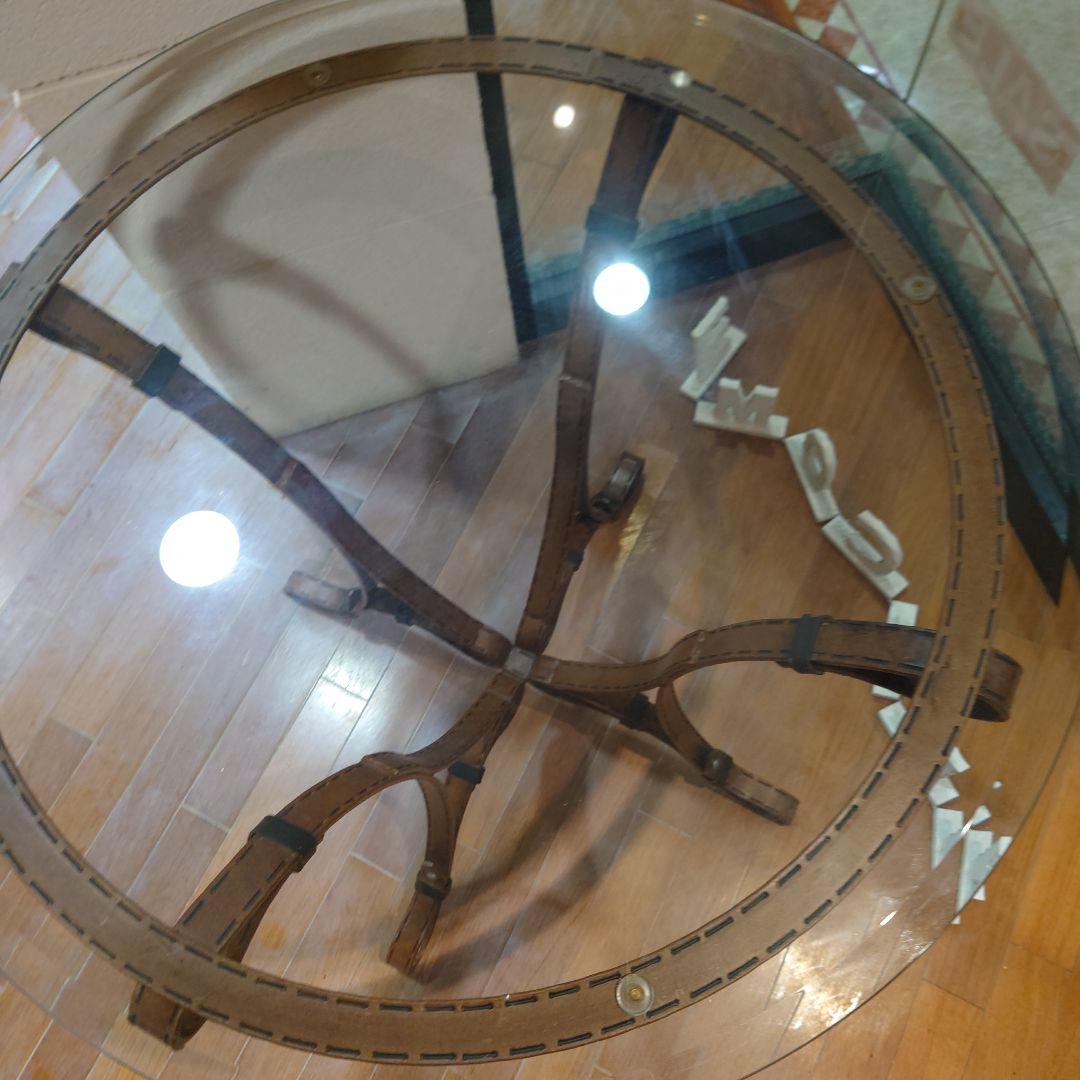 メートランドスミス ガラステーブル セオドア アレキサンダー お洒落