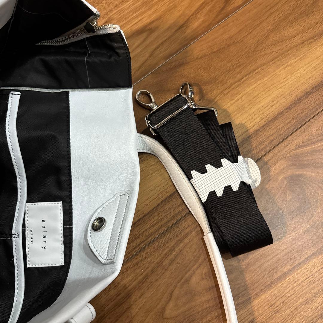 【美品】aniary アニアリ リアリティレザー トートバッグ A4◎ 男女兼用