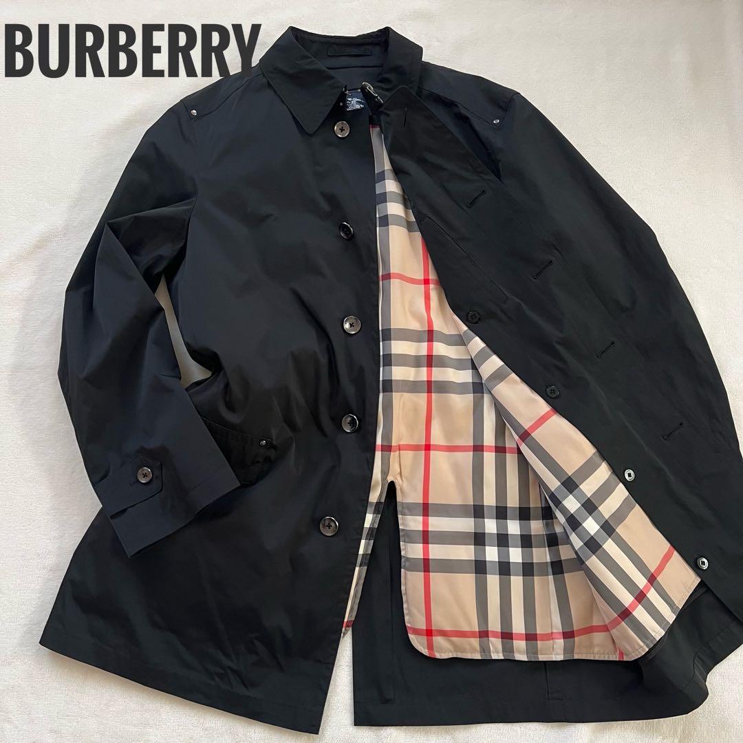 極美品BURBERRY LONDON ステンカラーコート ダウンライナー XL