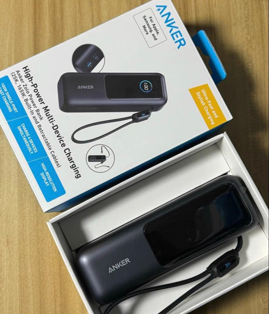 新品未開封Anker Power Bank 25000mAh