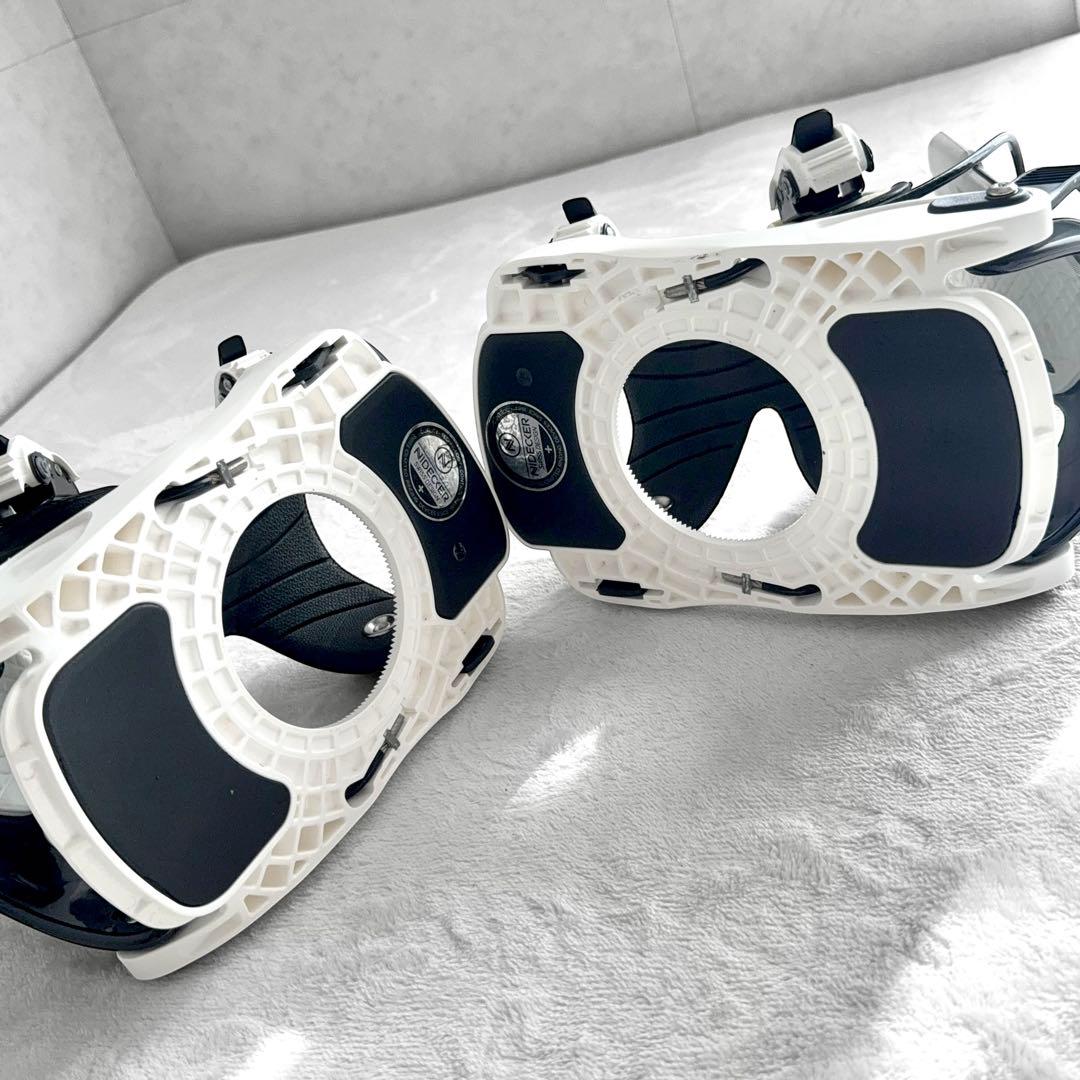 FLOW フロー スノーボード ビンディング ALPHA LG ホワイト