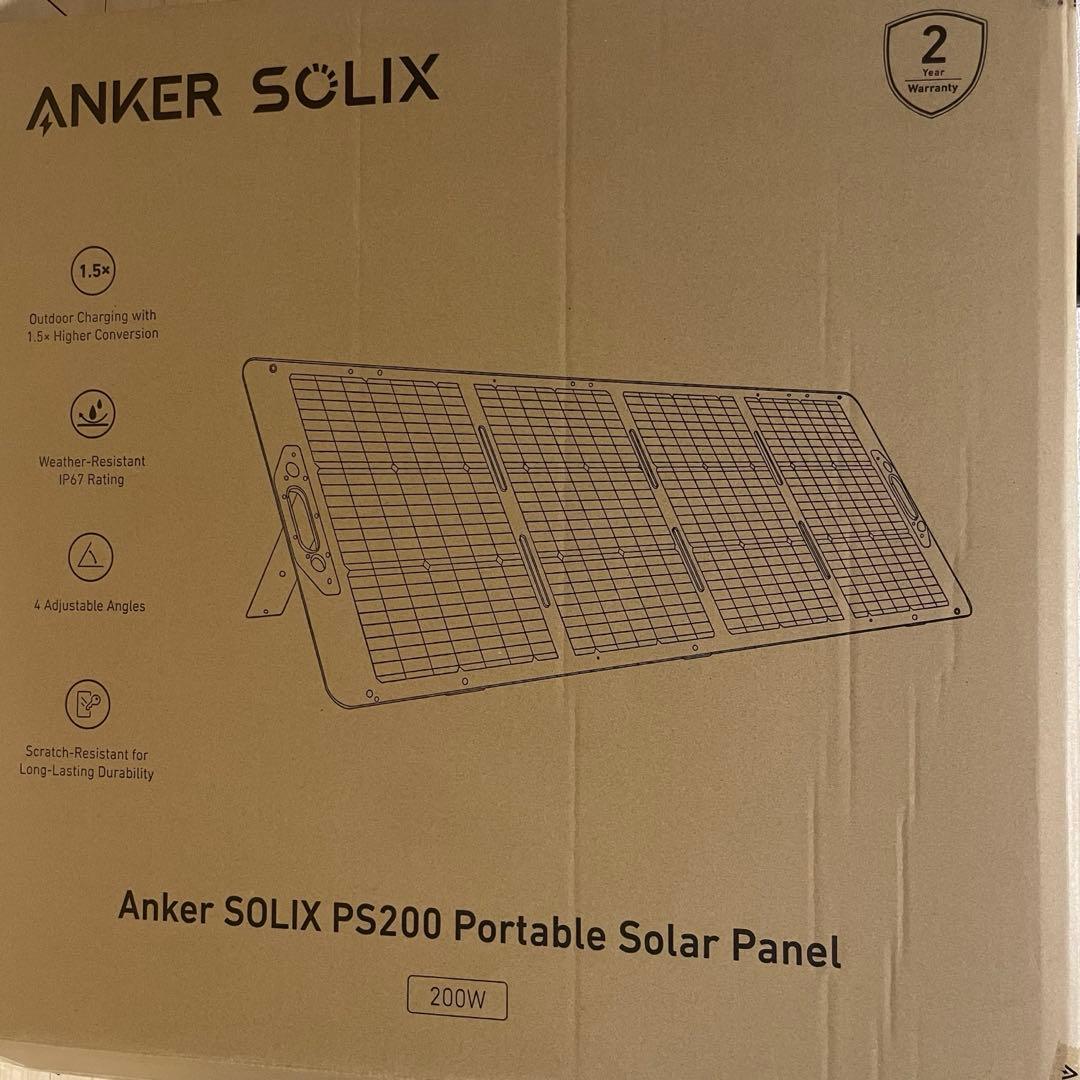 発電機・ポータブル電源 Anker SOLIX PS200 Portable Solar Panel