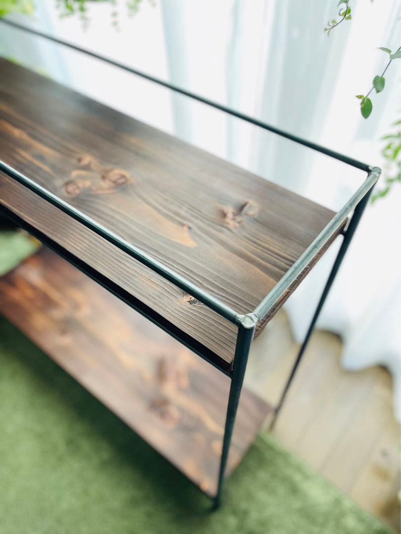 ラック　シェルフ　アイアン家具　オーダーメイド　ハンドメイド　男前家具