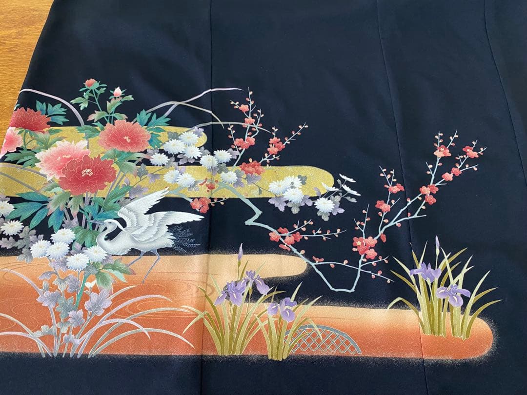 3220 着物　留袖　リメイク　ドレス　ワンピース