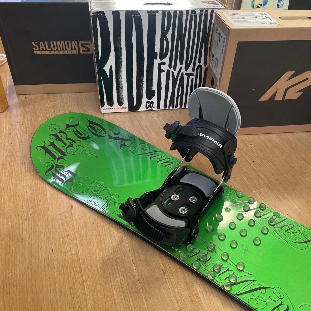 BURTON×KEMPER　バートン　スノーボードセット　バインディング付