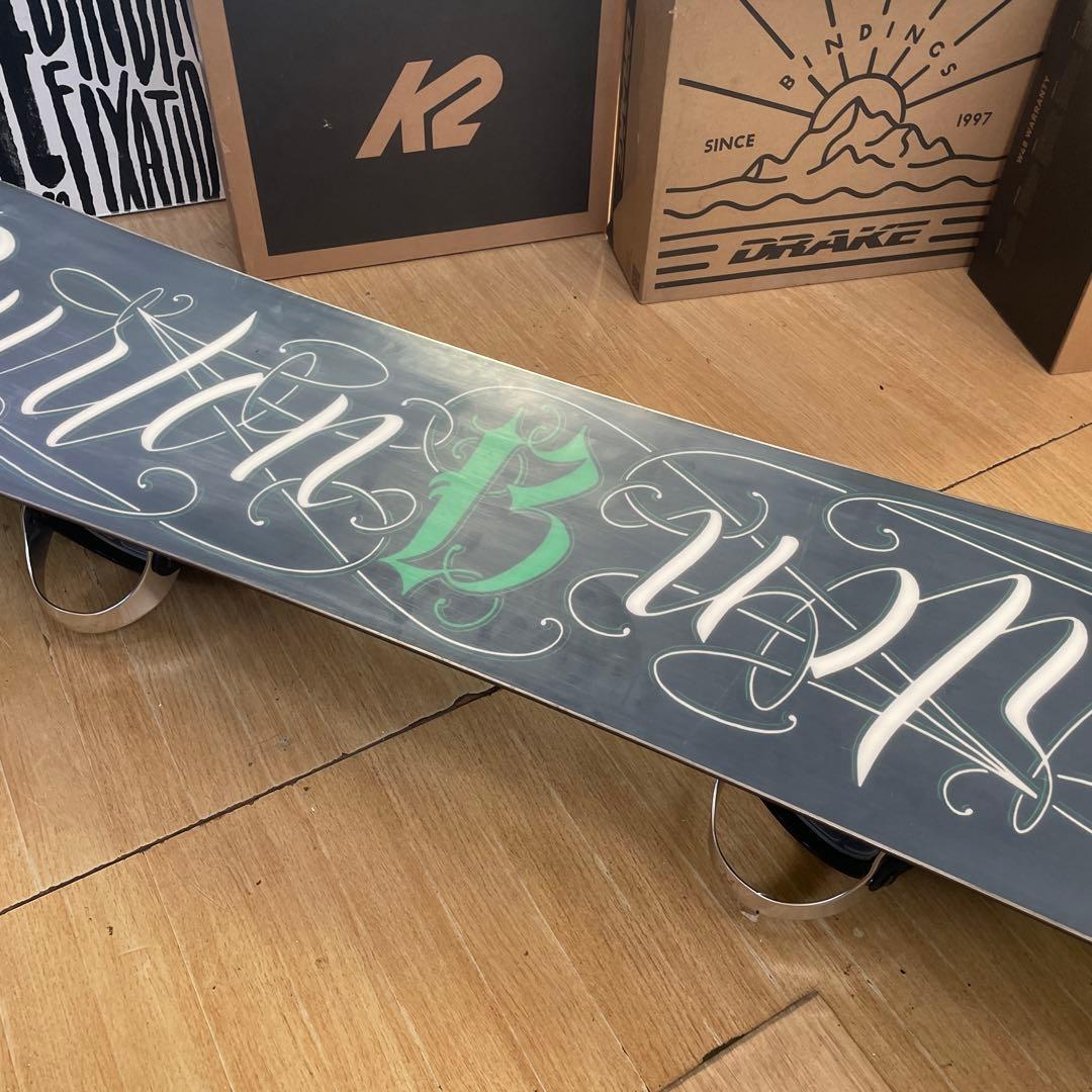 BURTON×KEMPER　バートン　スノーボードセット　バインディング付