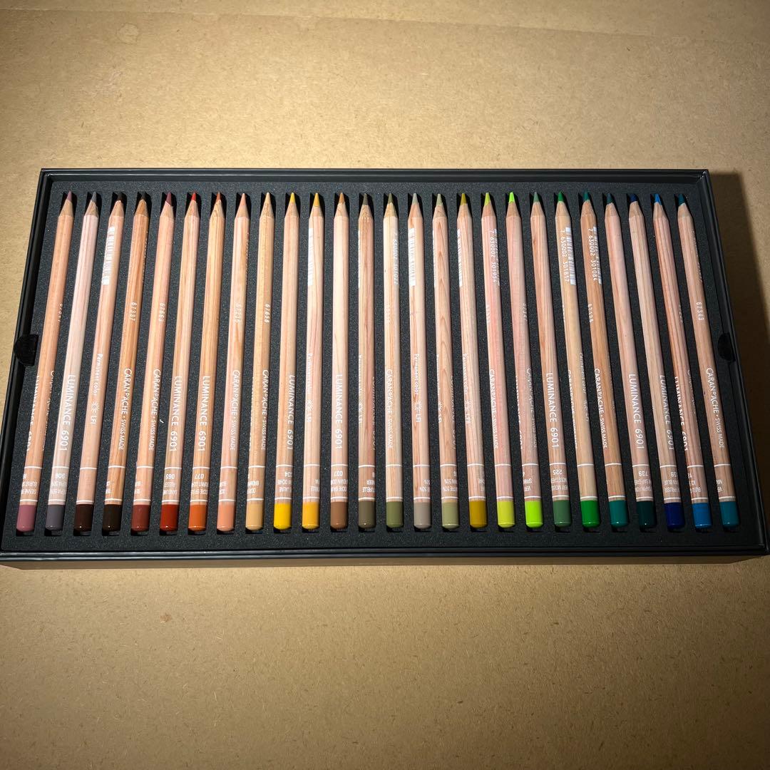 カランダッシュ ルミナンス 6901 76色➕2フルブレンダーセット
