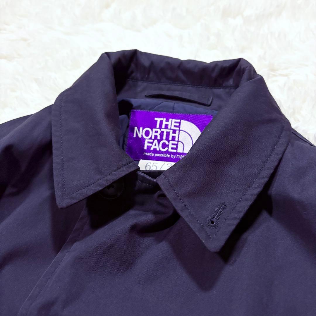 THE NORTH FACE BEAMS別注 ステンカラーコート ネイビー L