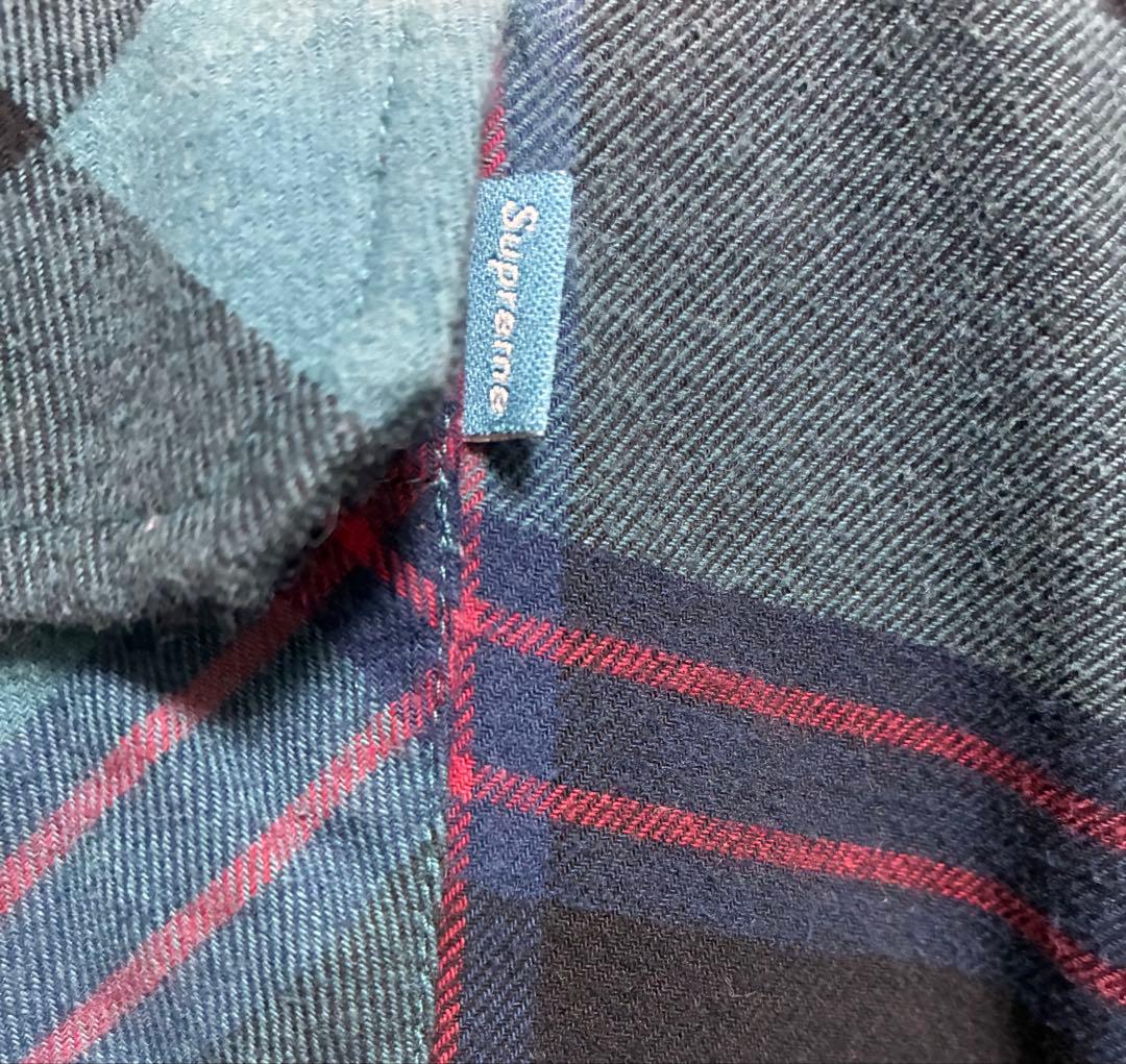 SupremeシュプリームQuilted Flannel Shirtキルティング