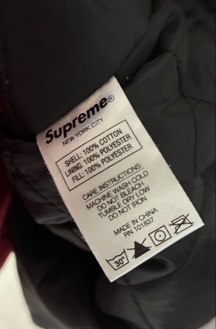 SupremeシュプリームQuilted Flannel Shirtキルティング