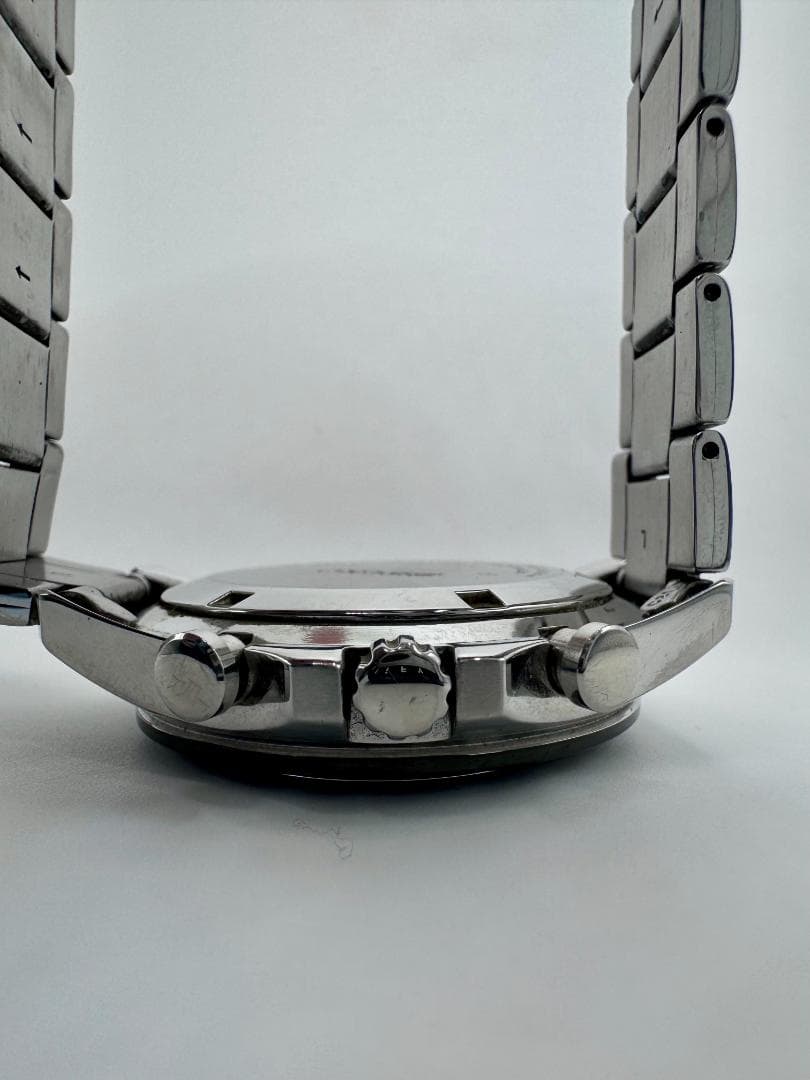 【美品】セイコー セレクション SBTR027 クロノグラフ ブルーグレー