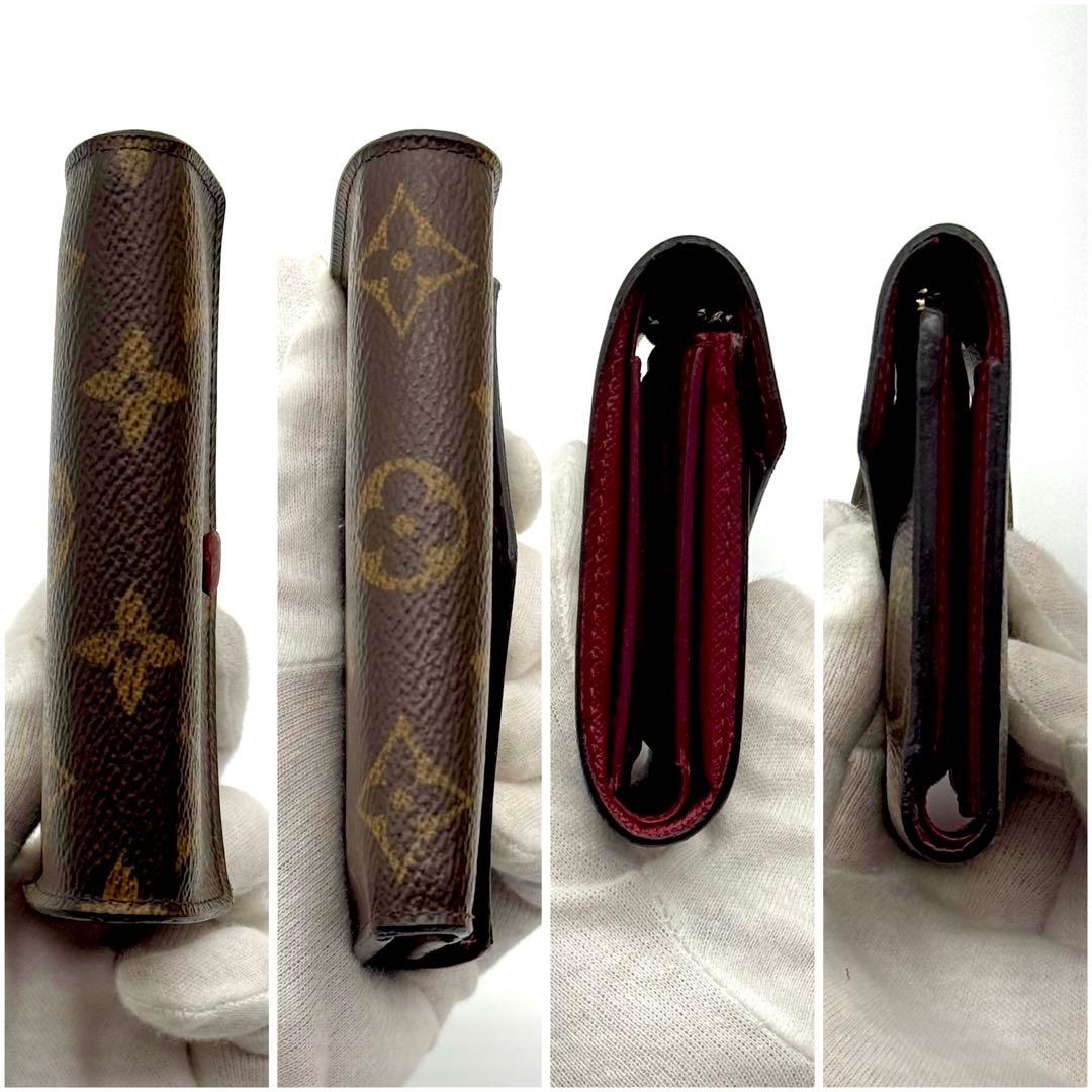 【美品】 ルイヴィトン モノグラム ポルトフォイユ ヴィクトリーヌ 三つ折り
