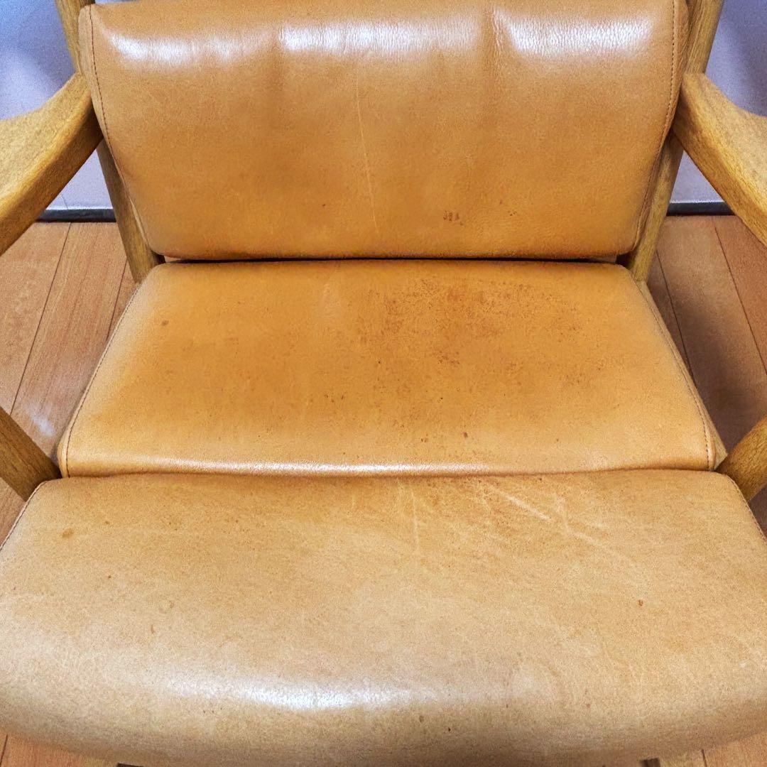 【廃盤革】リキロッカー conde house カンディハウス ロッキングチェア