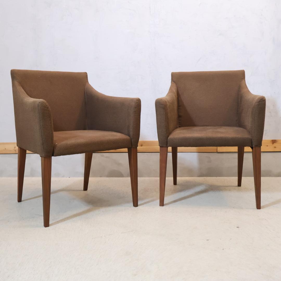 ACTUS アクタス ファイン ダイニングチェア ウォールナット材 アームチェア