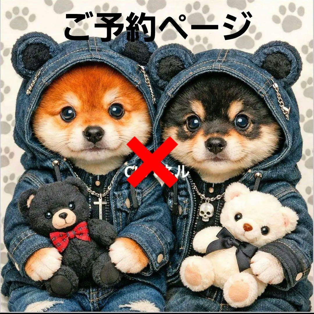 激レア柴犬、パグ、ポメラニアン、ダックス、ヨーキー、トイプーパネル生地