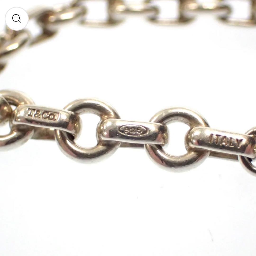 【Tiffany&Co.】ティファニー シルバー ドーナツチェーンブレスレット