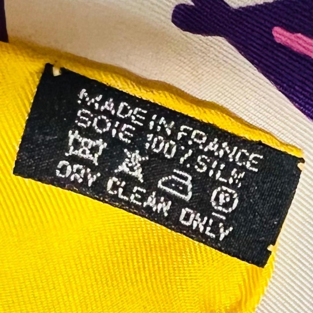 HERMES エルメス カレ90　グラフィティ スカーフ マルチカラー シルク