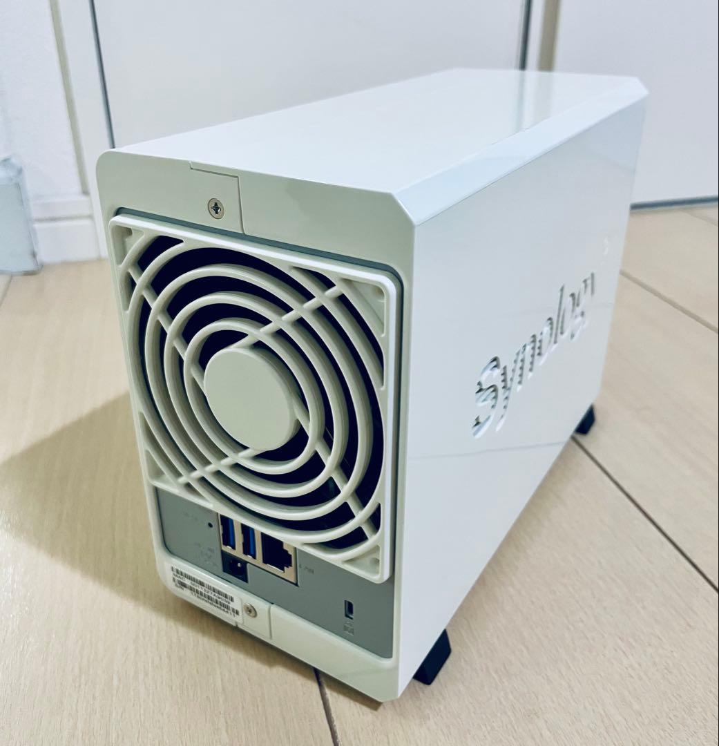 Synology DS216j 3TB HDD WD RED 2台付き