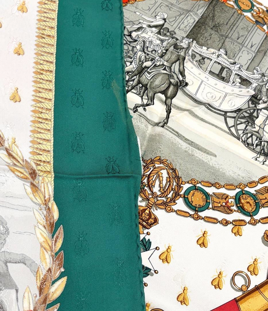 HERMES エルメス　カレ90 NAPOLEON ナポレオン