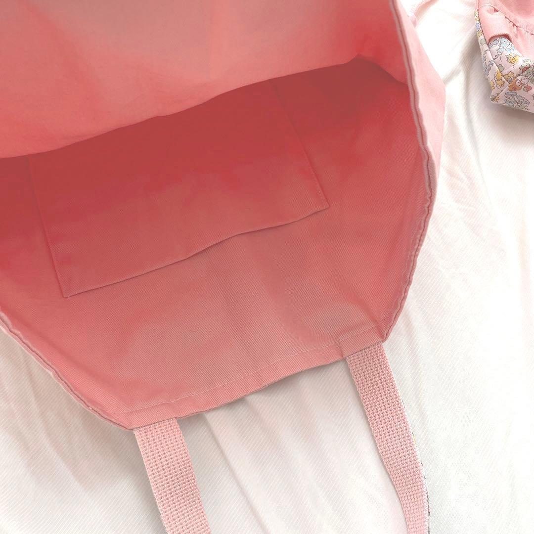 リバティ　セット　ピンク　レッスンバッグ　体操服　上靴　女の子　おしゃれ