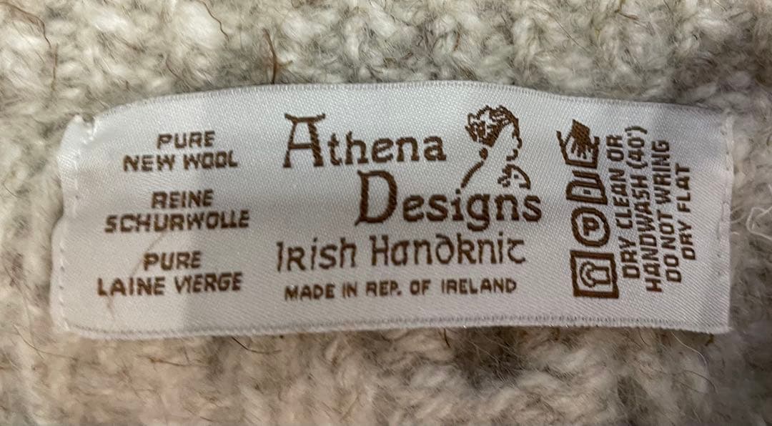 アイルランド製 Aran Crafts アランニット 希少