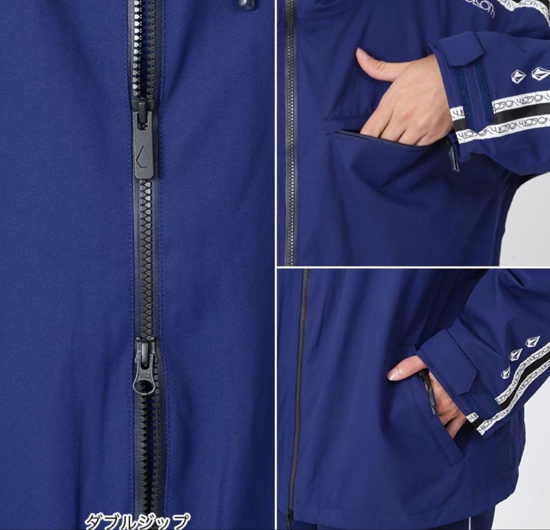 VOLCOM メンズ スノーボードウェア ブラック M