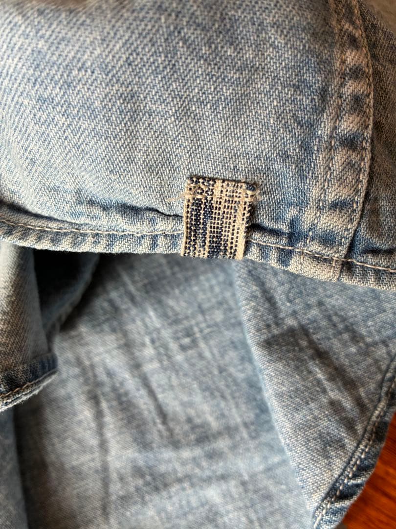 トップス visvim SOCIAL SCULPTURE SHIRT DMGD 2
